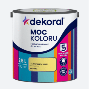 dekoral moc koloru | słoneczny blask