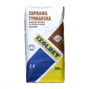 zaprawa tynkarska 25 kg izolbet