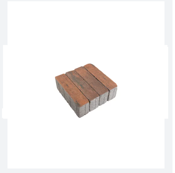 kostka brukowa metrik gr. 8 cm polbruk | korten grafitowo brązowo pomarańczowa (kopia)